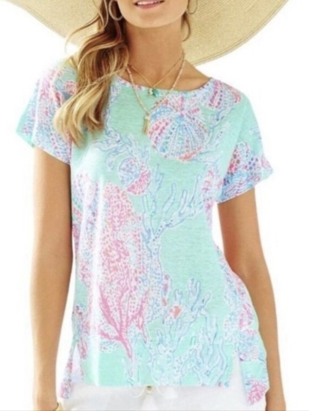 Lilly Pulitzer Linen T-shirt